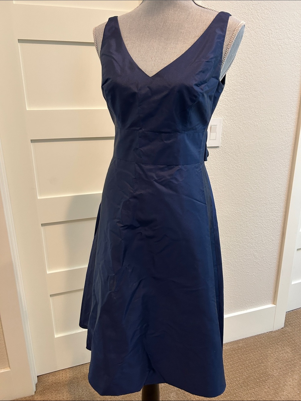 Ann Taylor Navy silk dress
